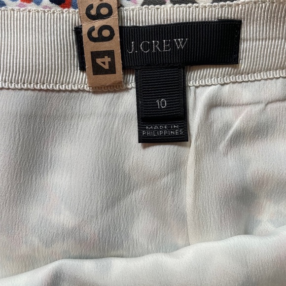 J. Crew multicolour skirt size 10 - Picture 6 of 7